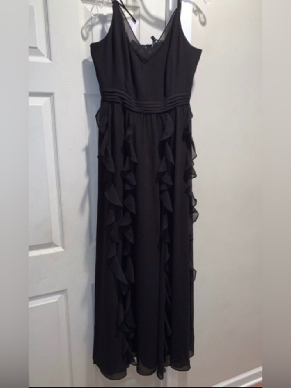 NWT, White House Black Market Ruffle Maxi, Size 14